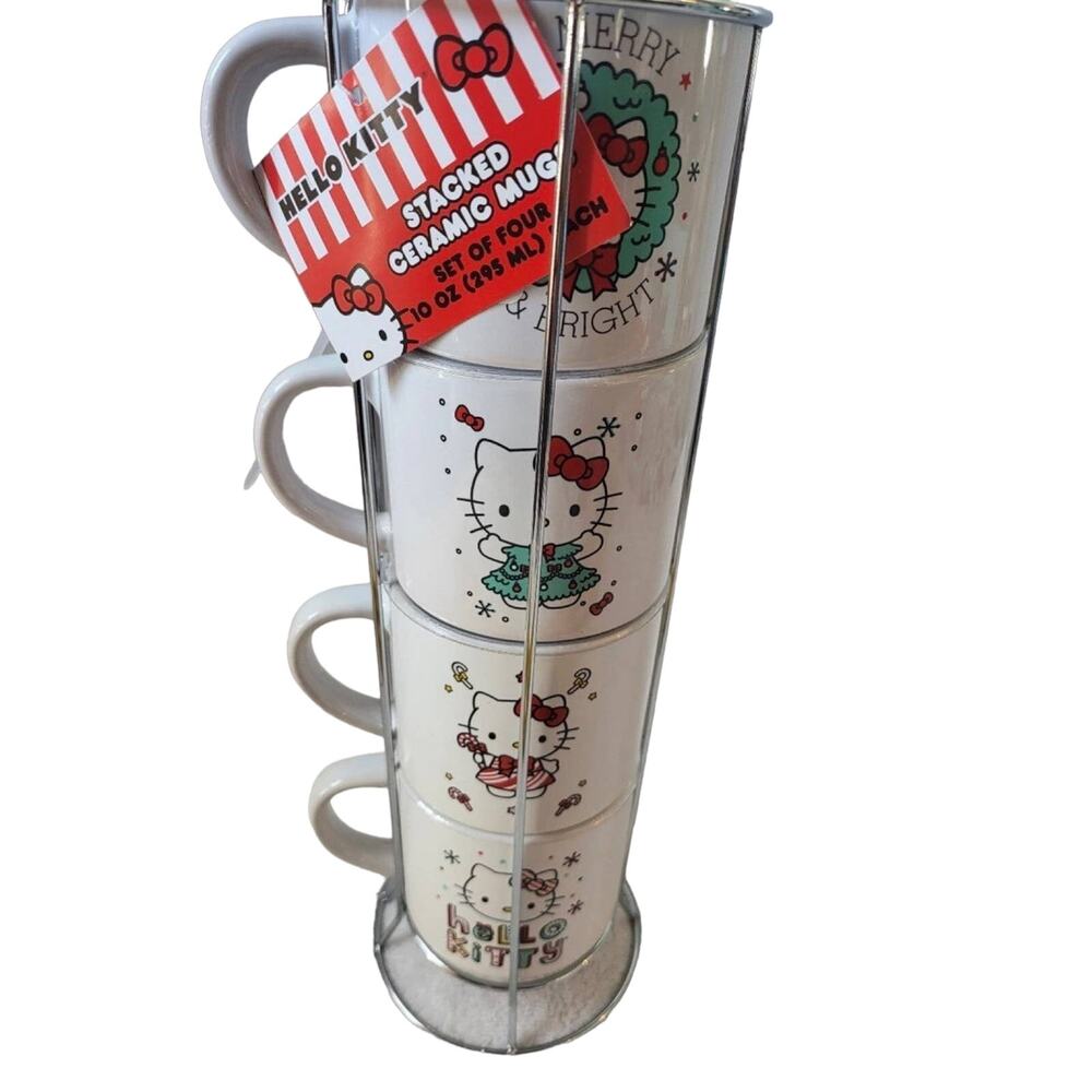 Hello Kitty‎ Christmas Stackable Mugs - Picture 2 of 4